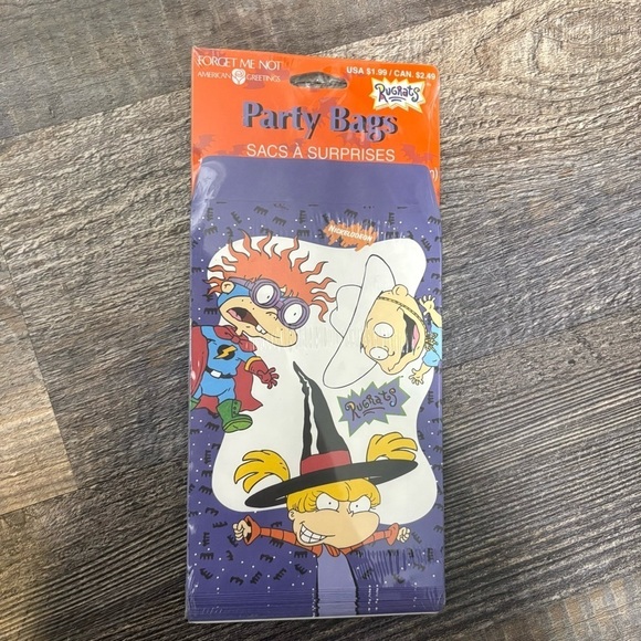 Viacom Other - VINTAGE HALLOWEEN RUGRATS PARTY BAGS 2000 18 CT SEALED!